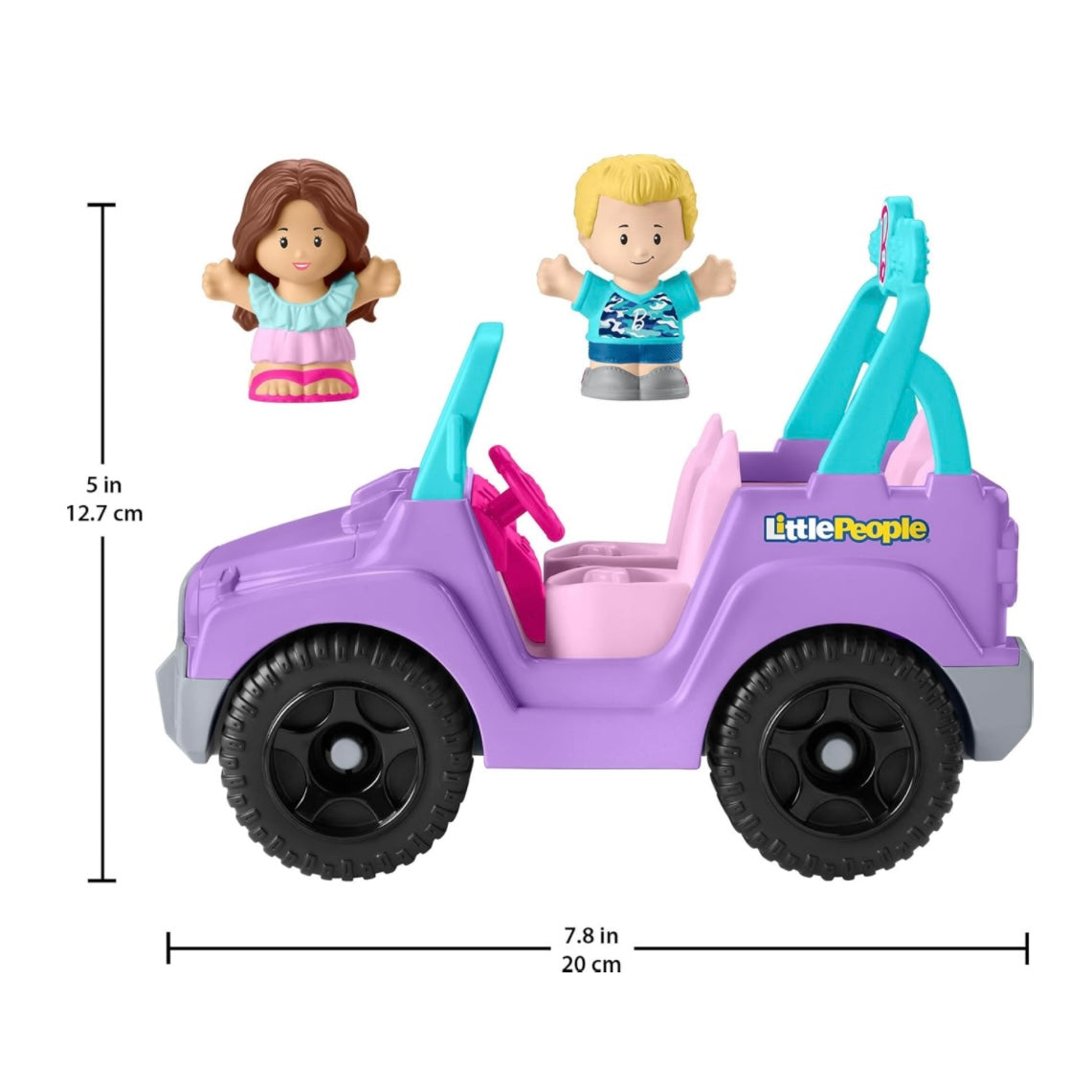Carro little people barbie