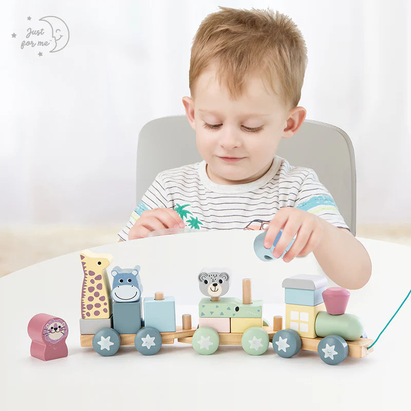 Animal stacking train