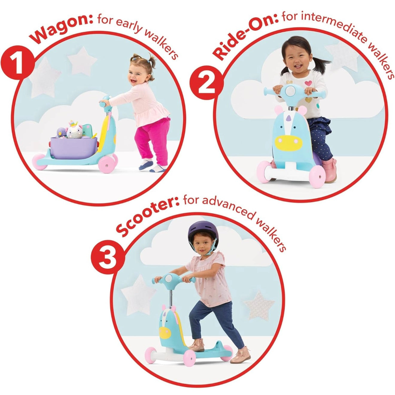 Scooter 3 en 1