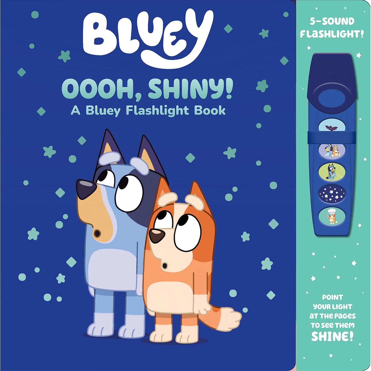 Bluey flashlight book