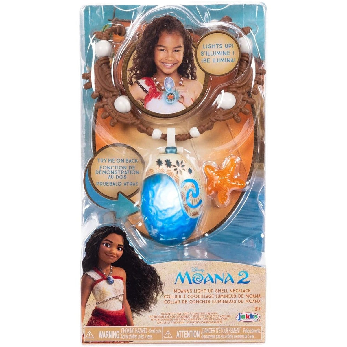 Moana light up necklance