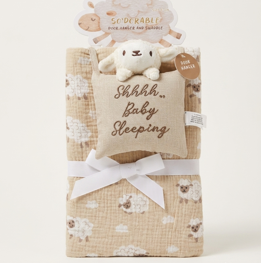 Blanket + door hanger