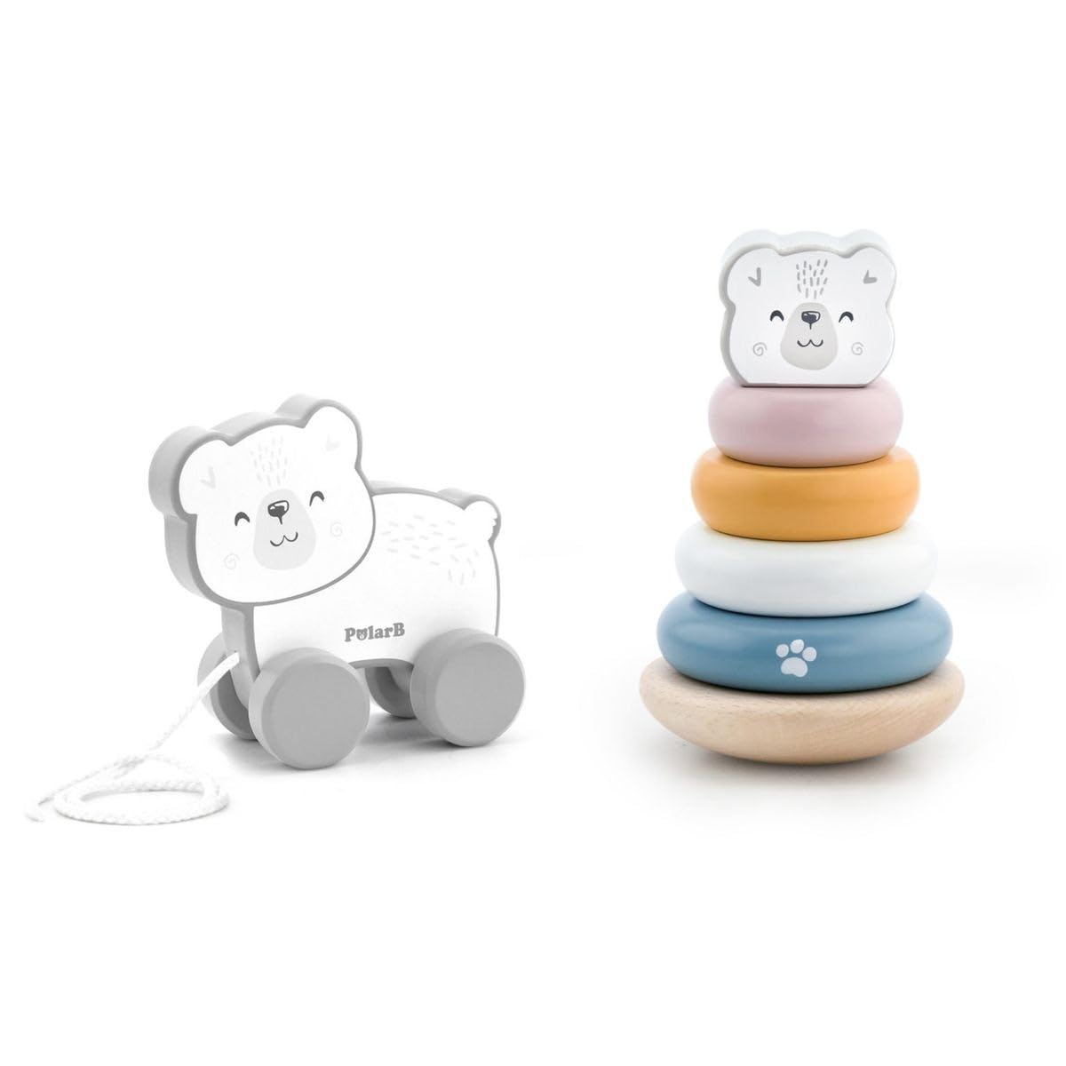Pull along and stacking set
