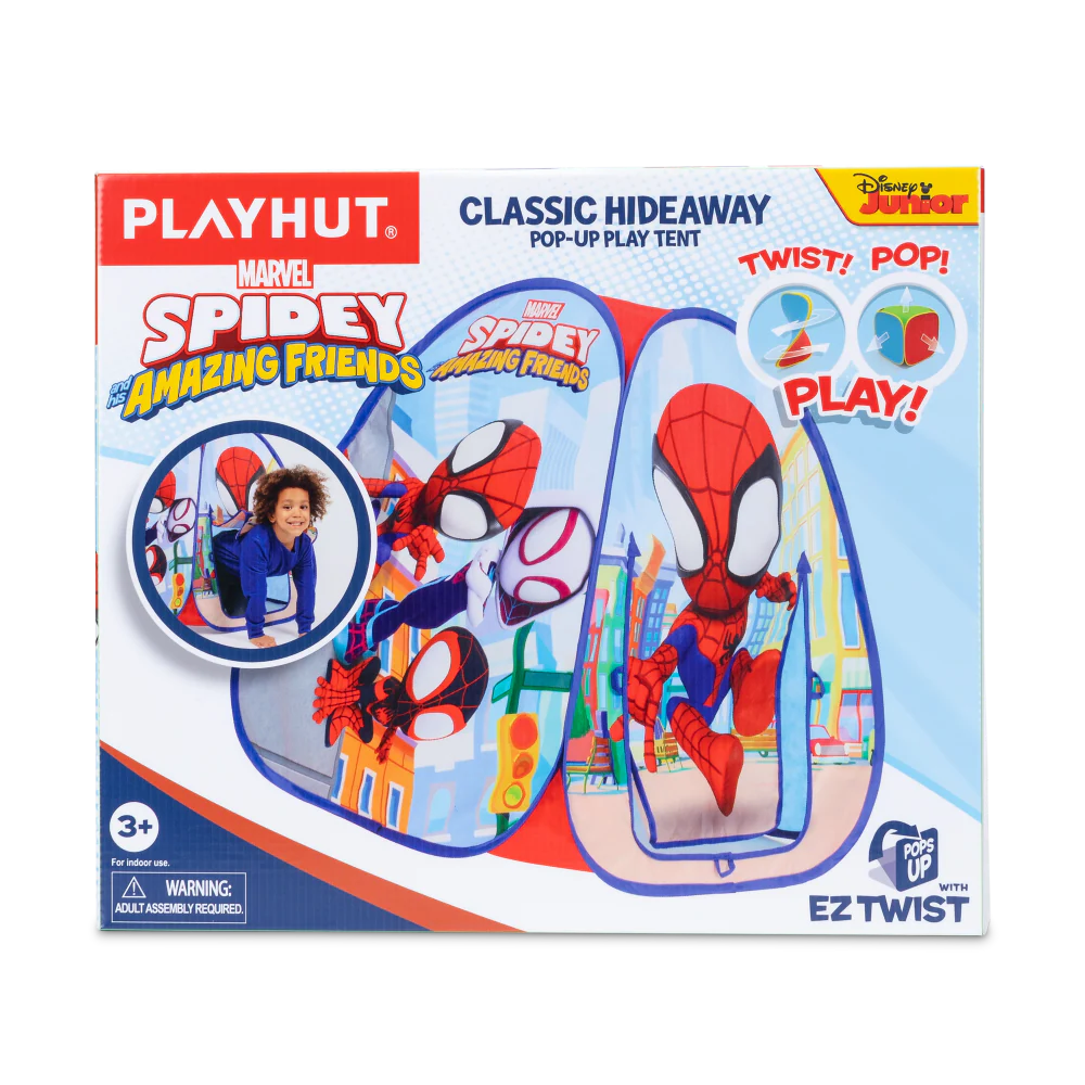 Spidey pop up tent