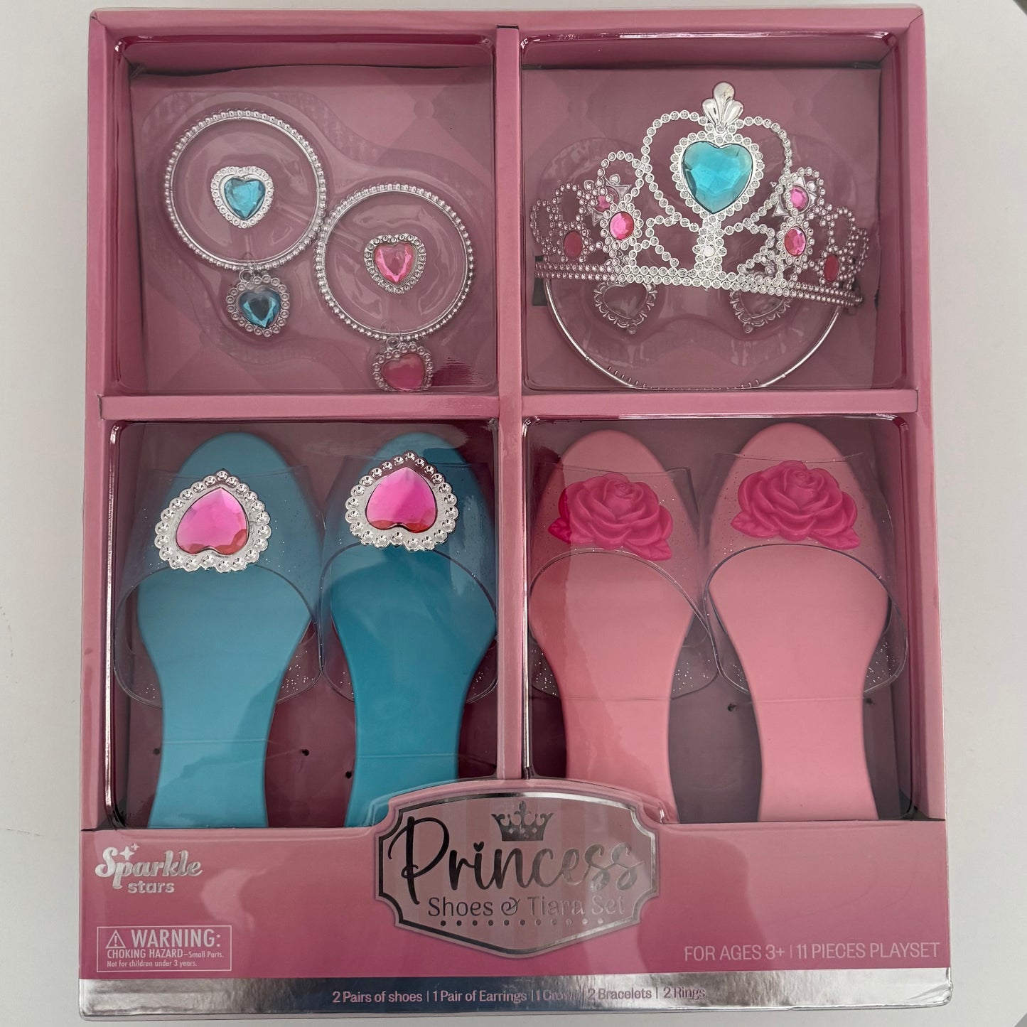Set de tacones y tiara