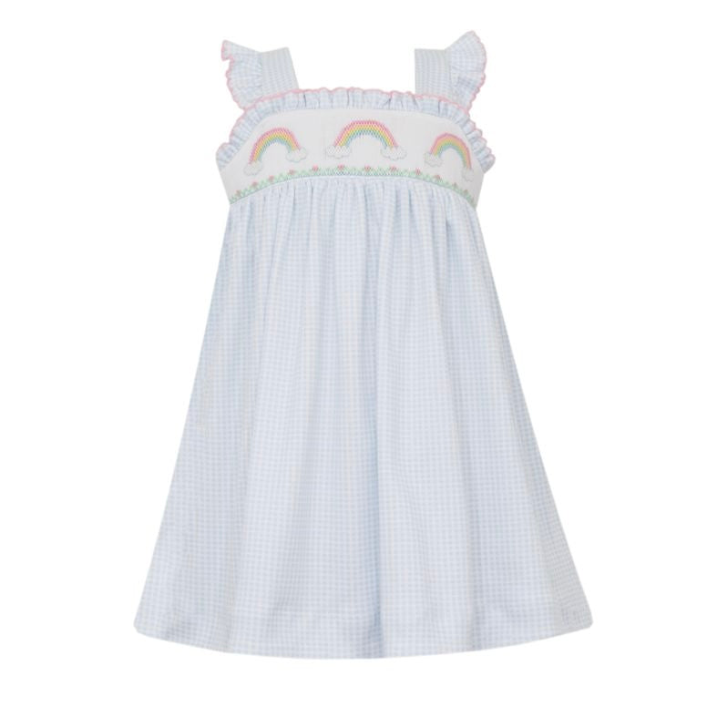 Vestido smock rainbow