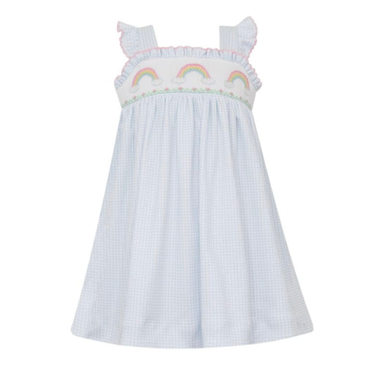 L smocked dress