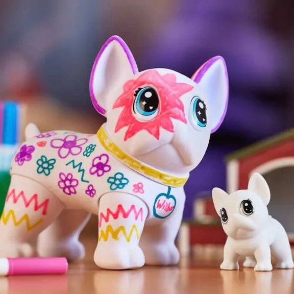 Scribble scrubbie dog combo pack
