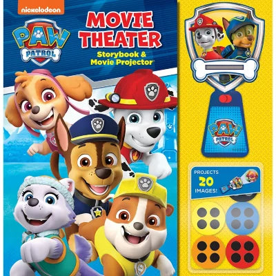 Paw patrol storybook & movie projector