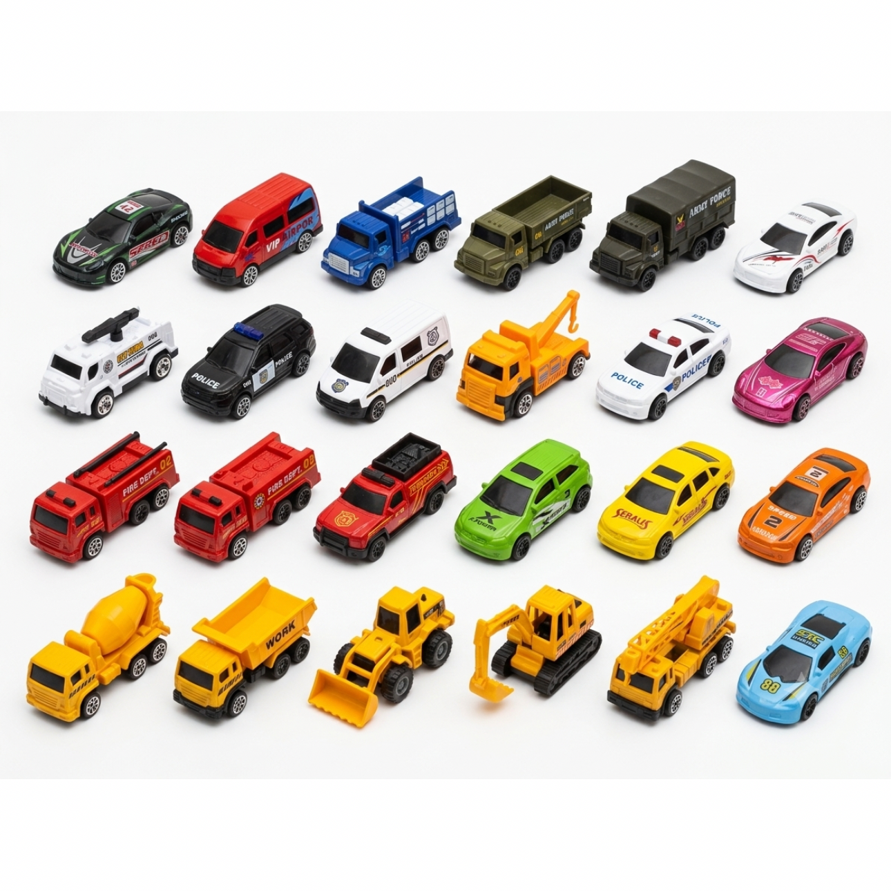 Car set 25 carros
