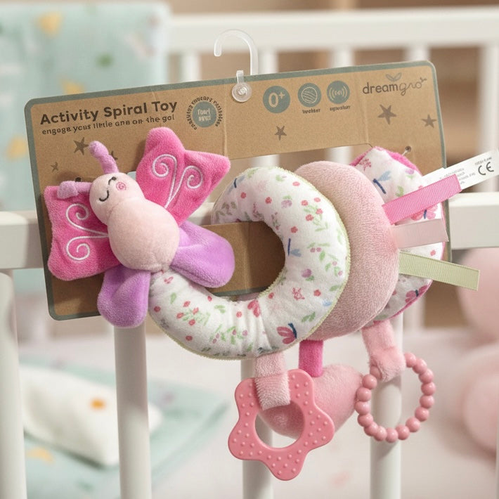 Activity spiral toy