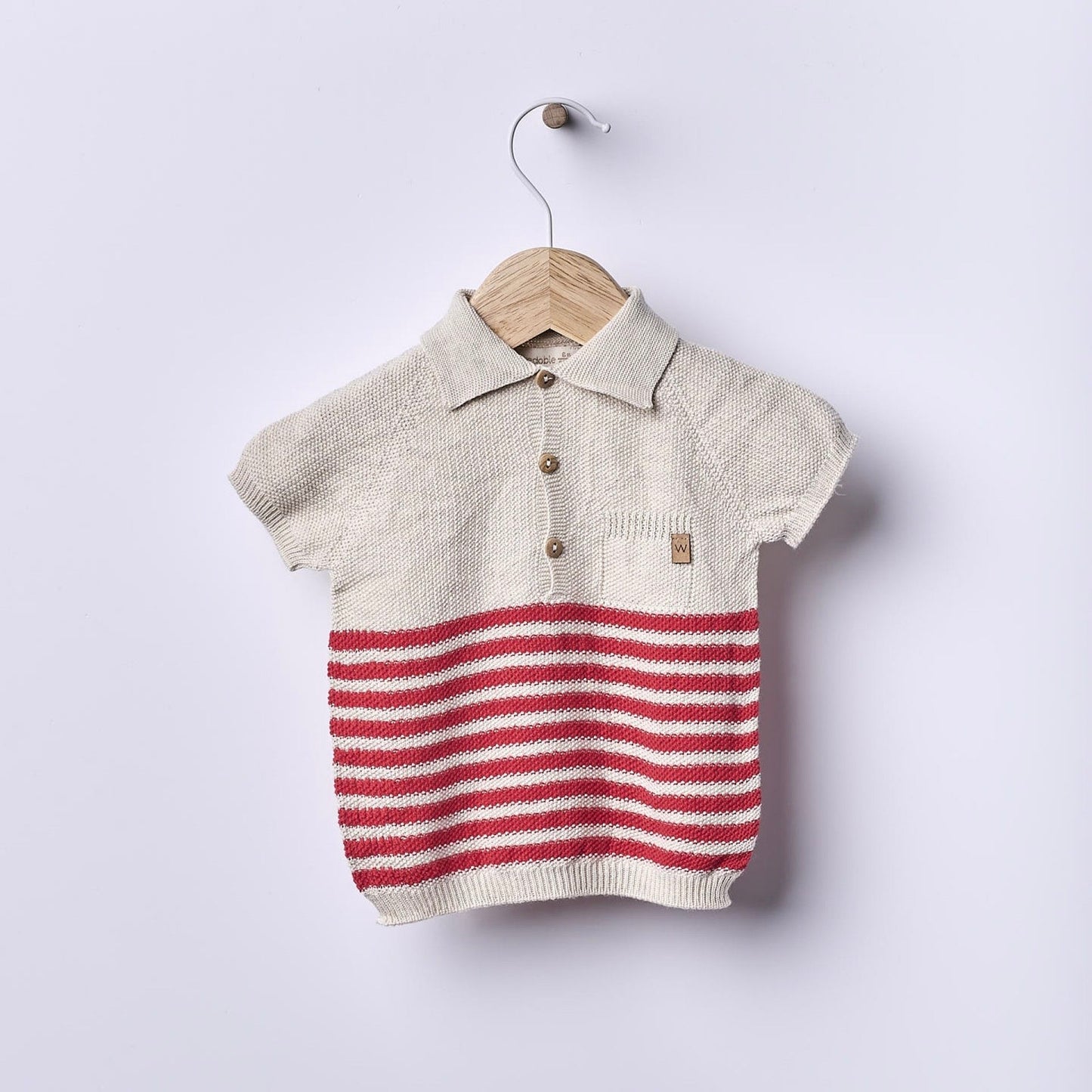 Polo knitted cotton