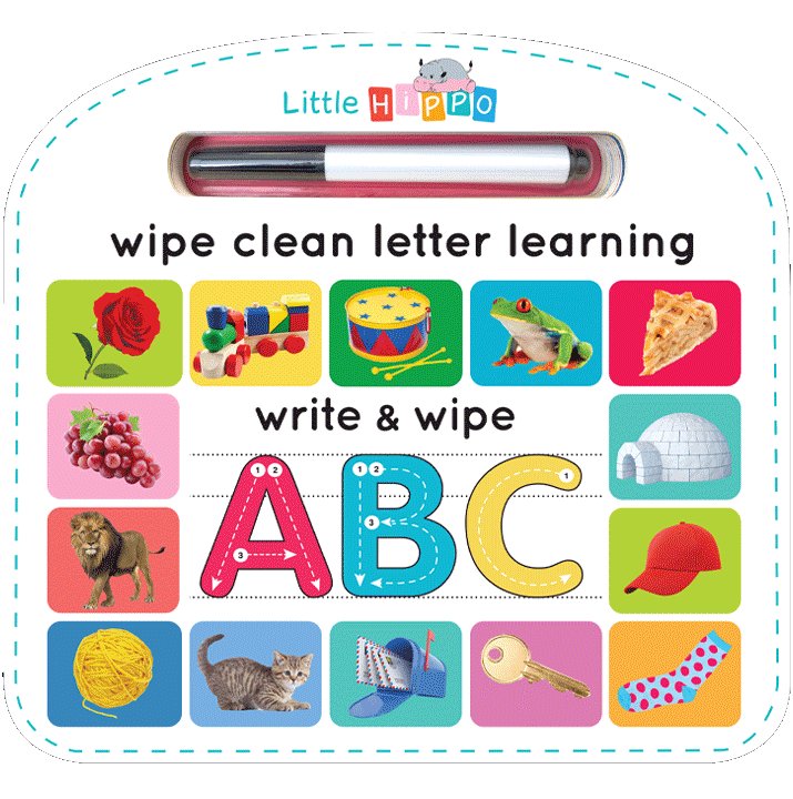 Wipe clean letter learning
