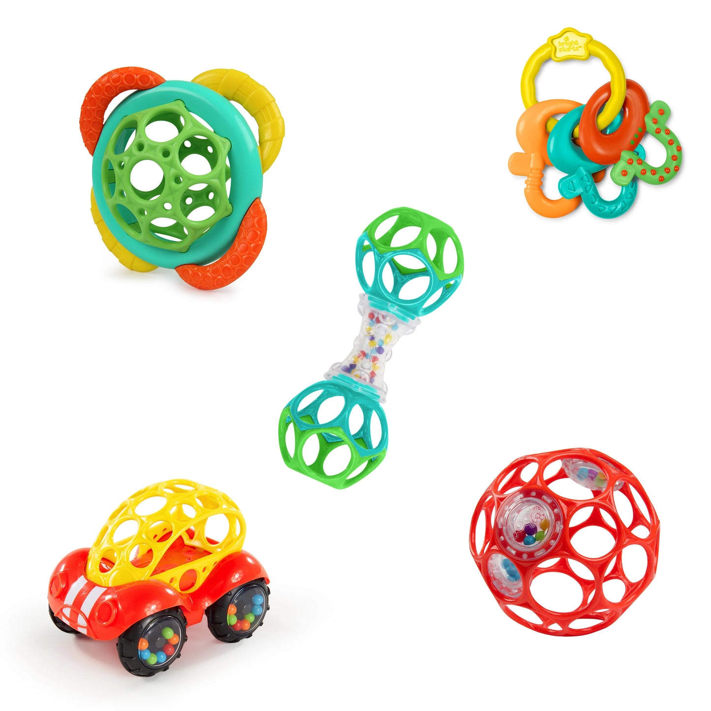 Bright starts - soother and shakers