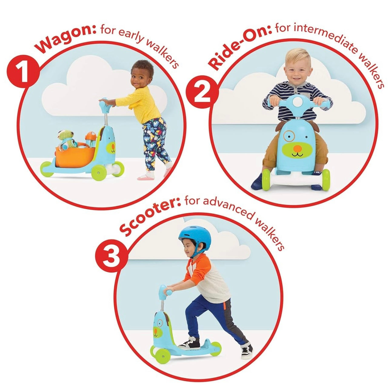 Baby activity push walker
