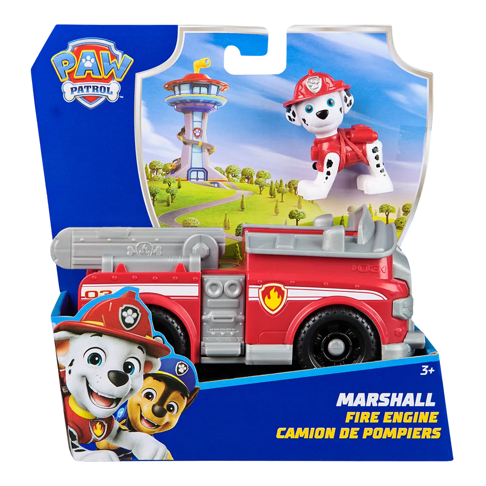 Paw patrol marshall fire engine