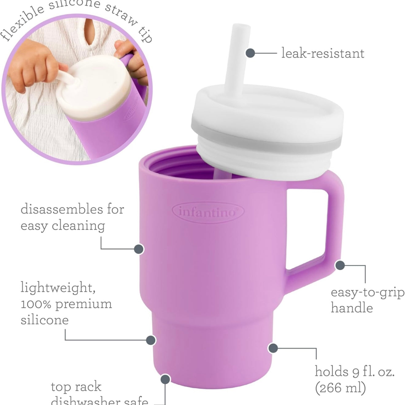 Tumbler de Silicon