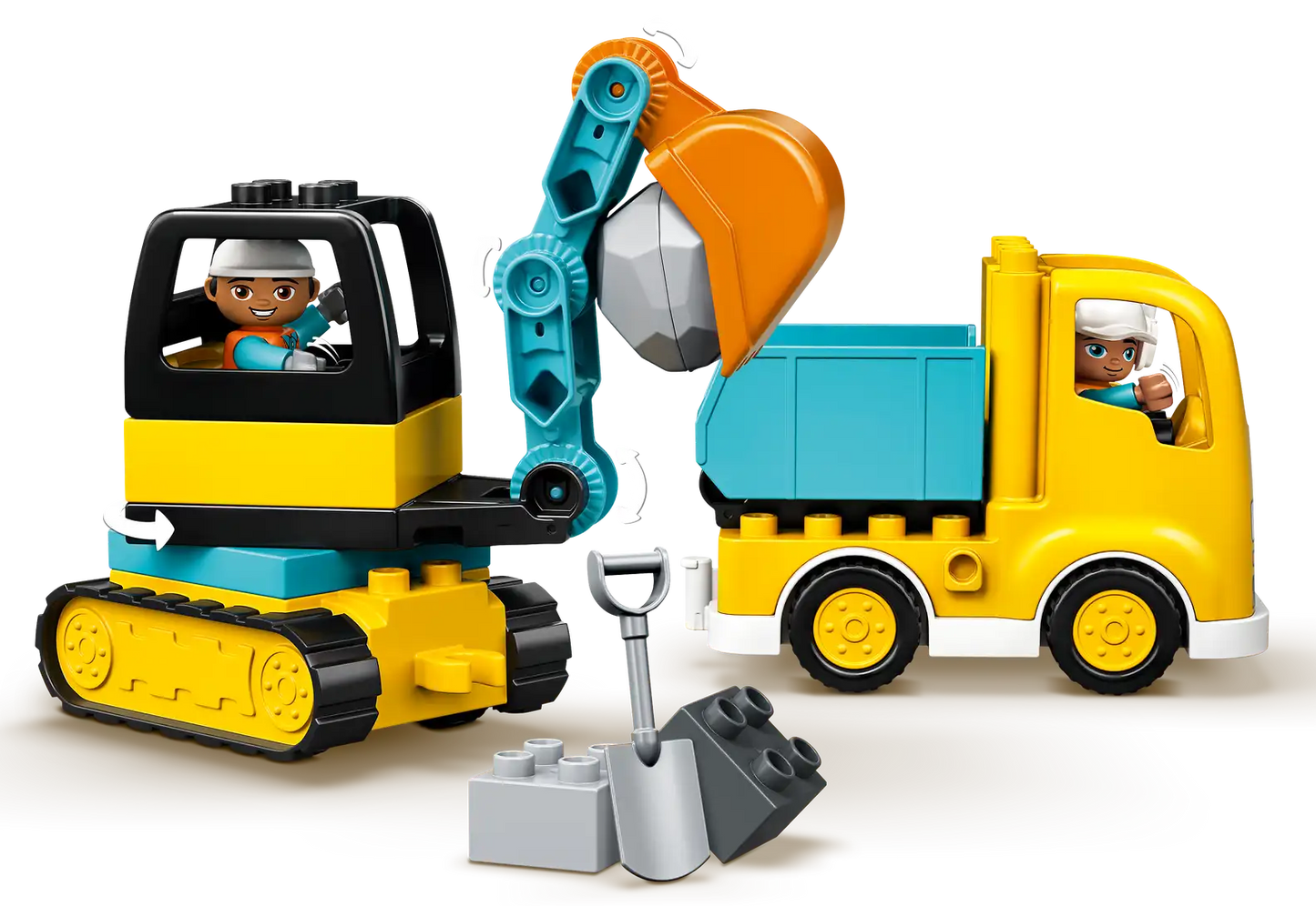 Truck & Tracked Excavator Lego