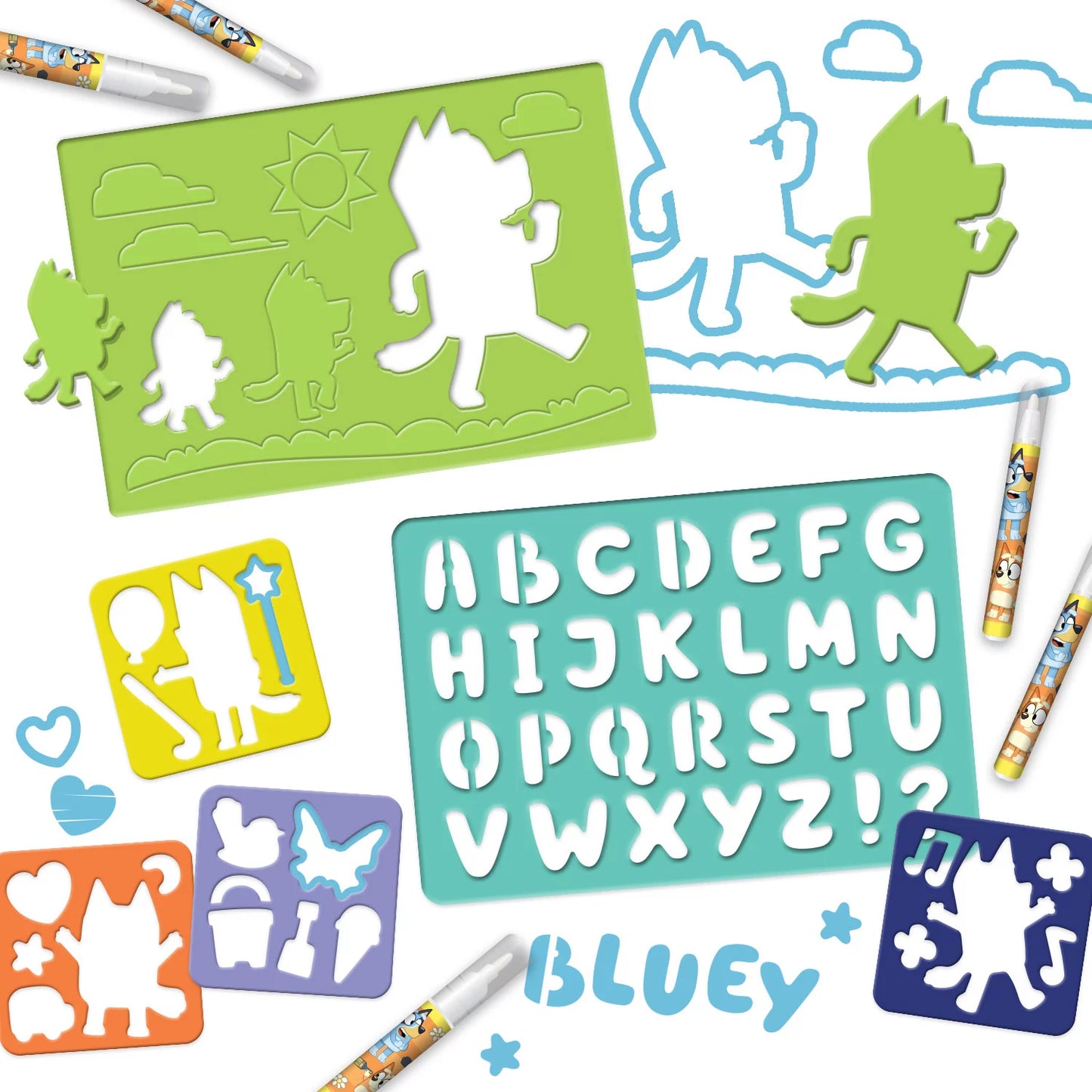 Doodle mat bluey