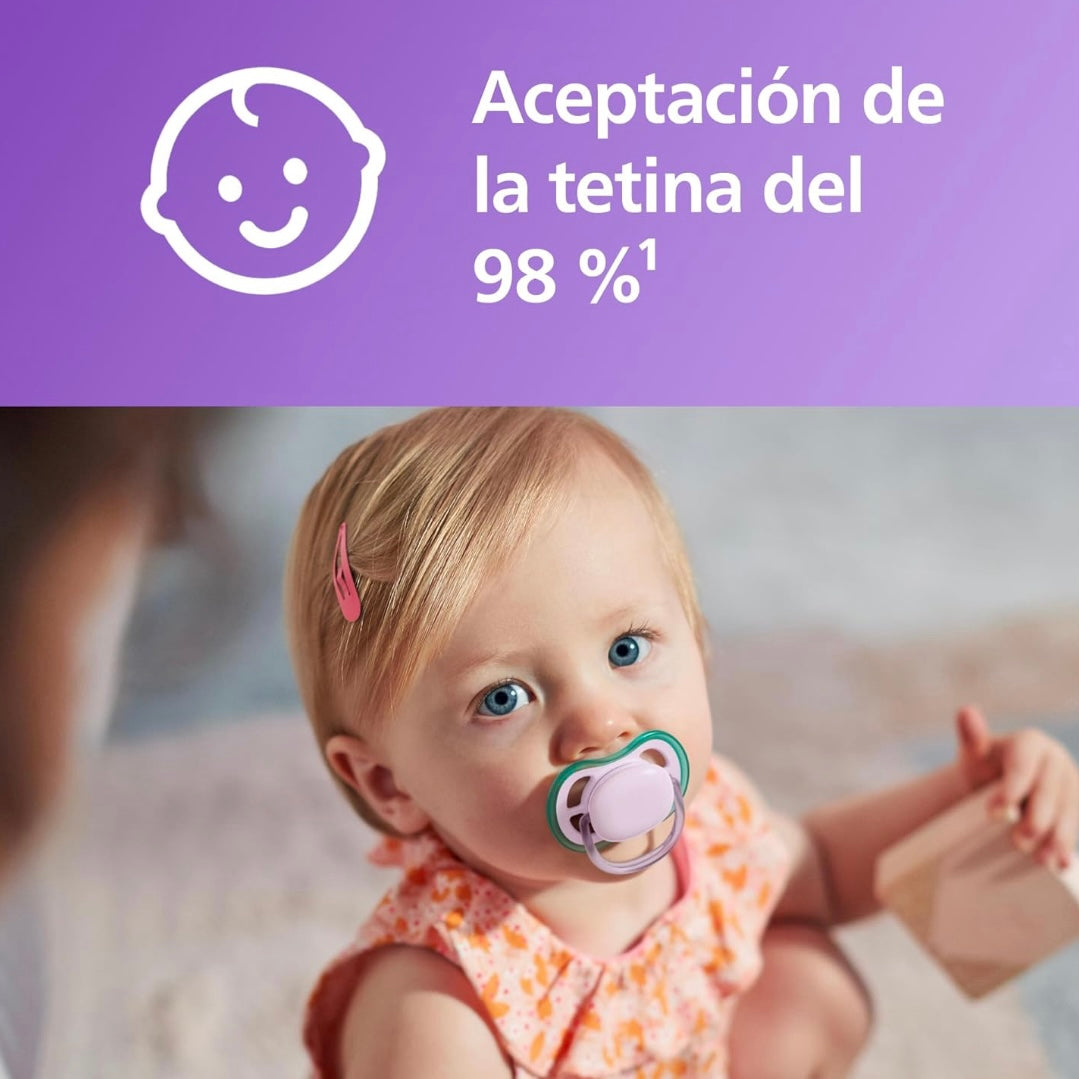 Set de 2 Chupetes ultra air