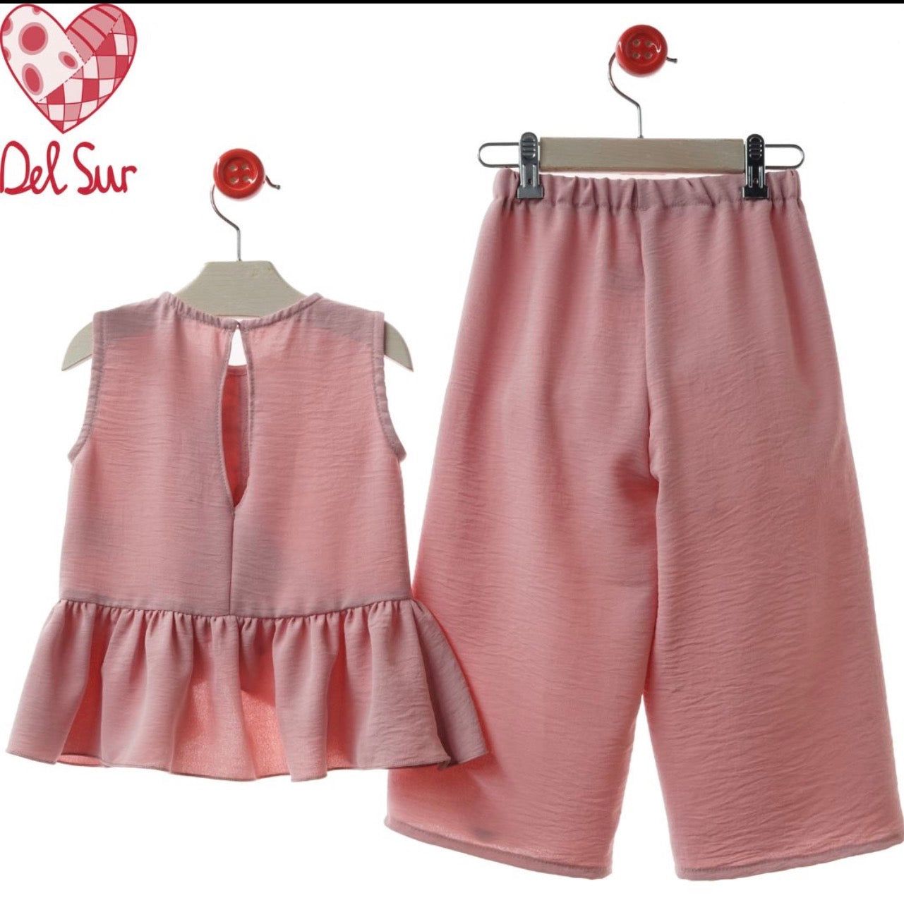 Set 2 pc rosa