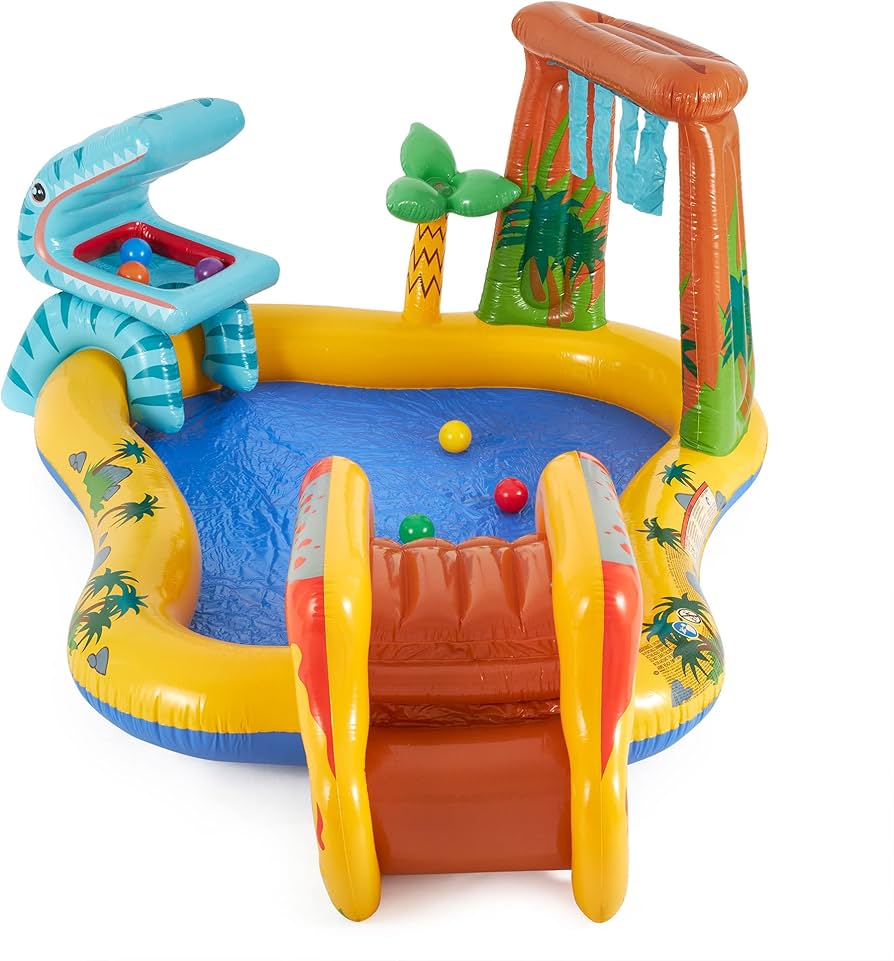 Dinosaur play center