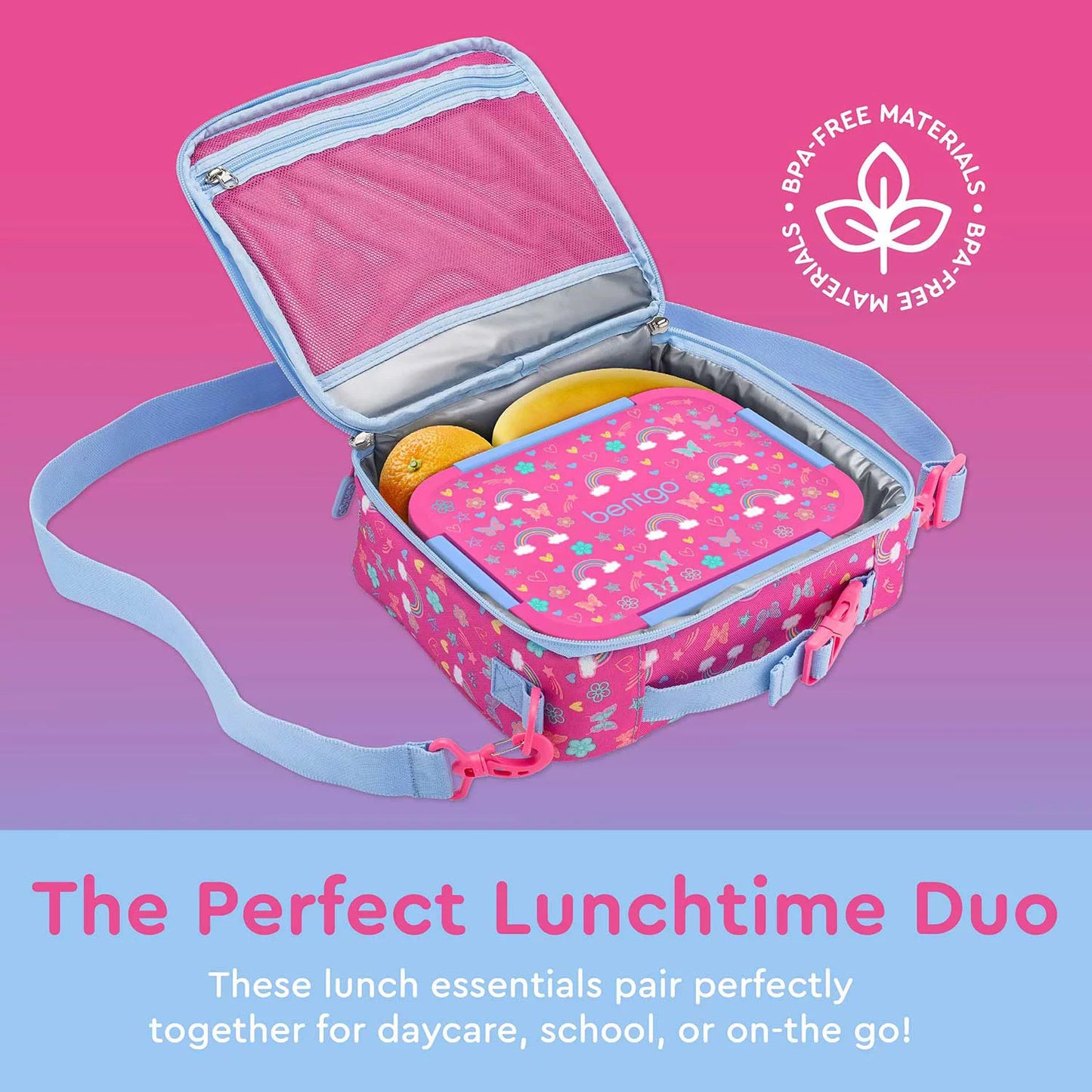 Lunch box and deluxe insulated lunch bag