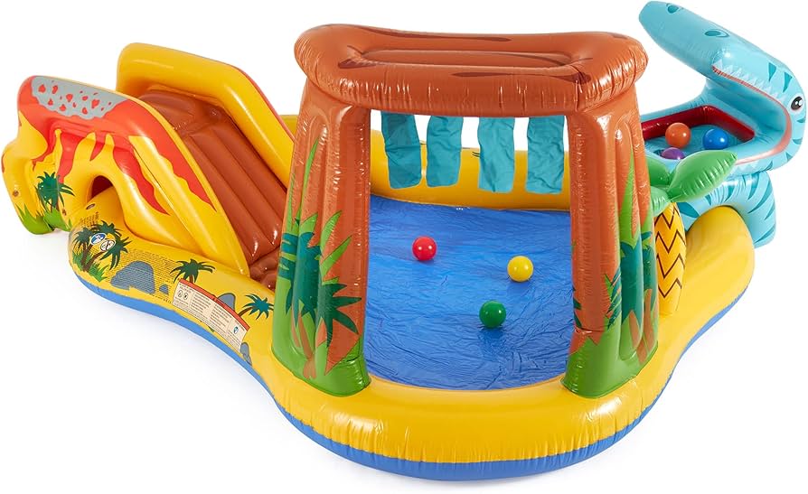 Dinosaur play center
