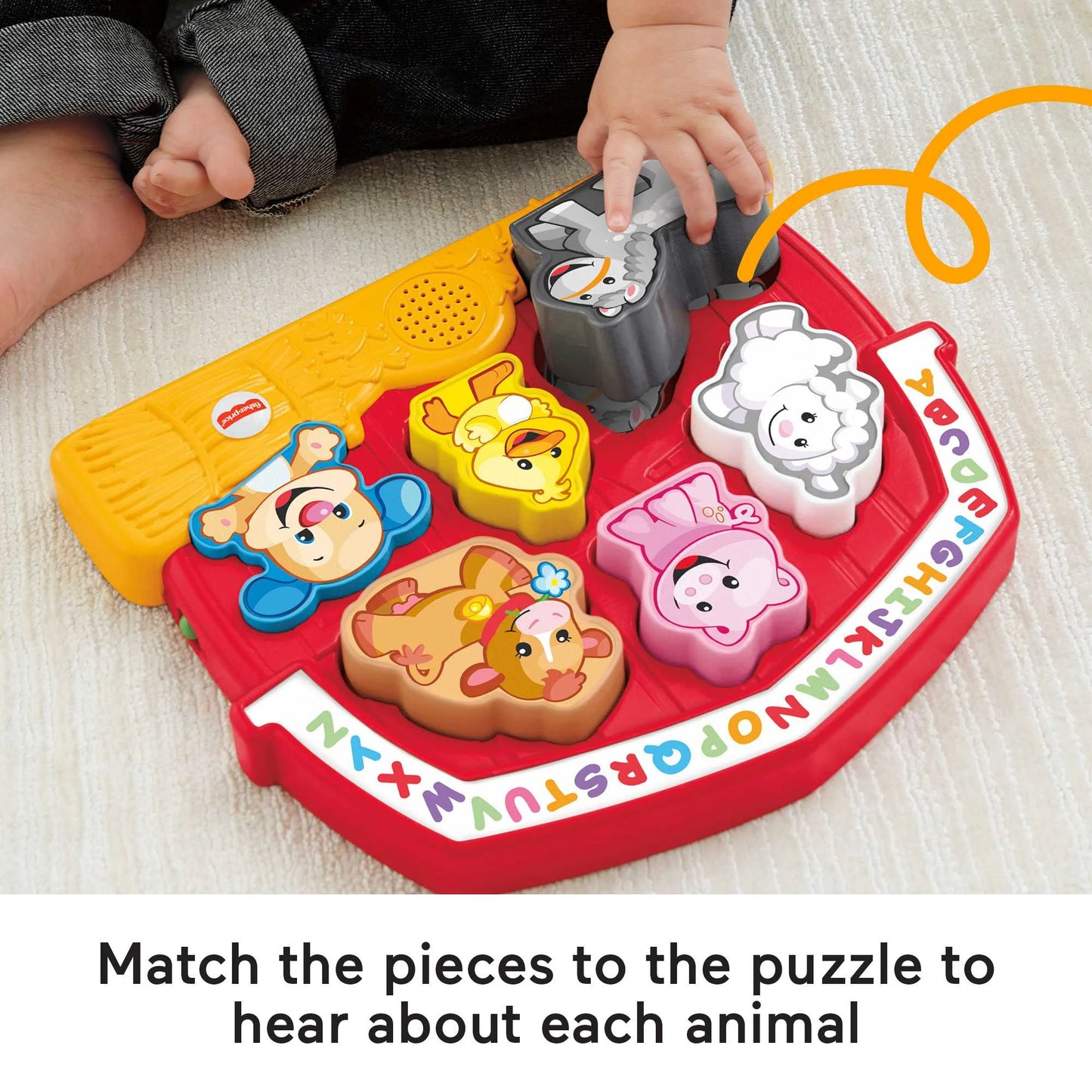 Fisher price - farm animal puzzle con sonidos