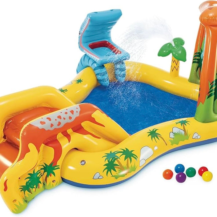 Dinosaur play center