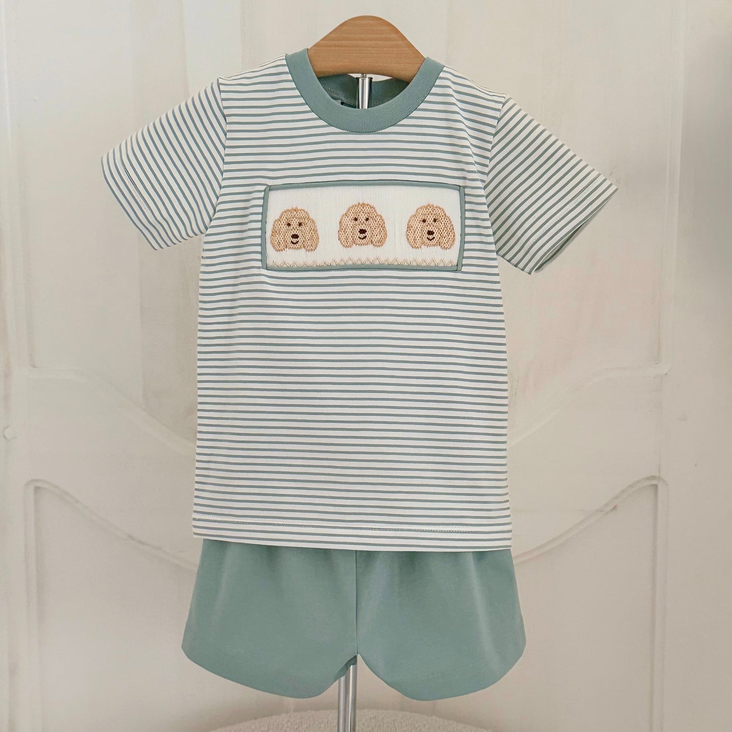 Smocked set