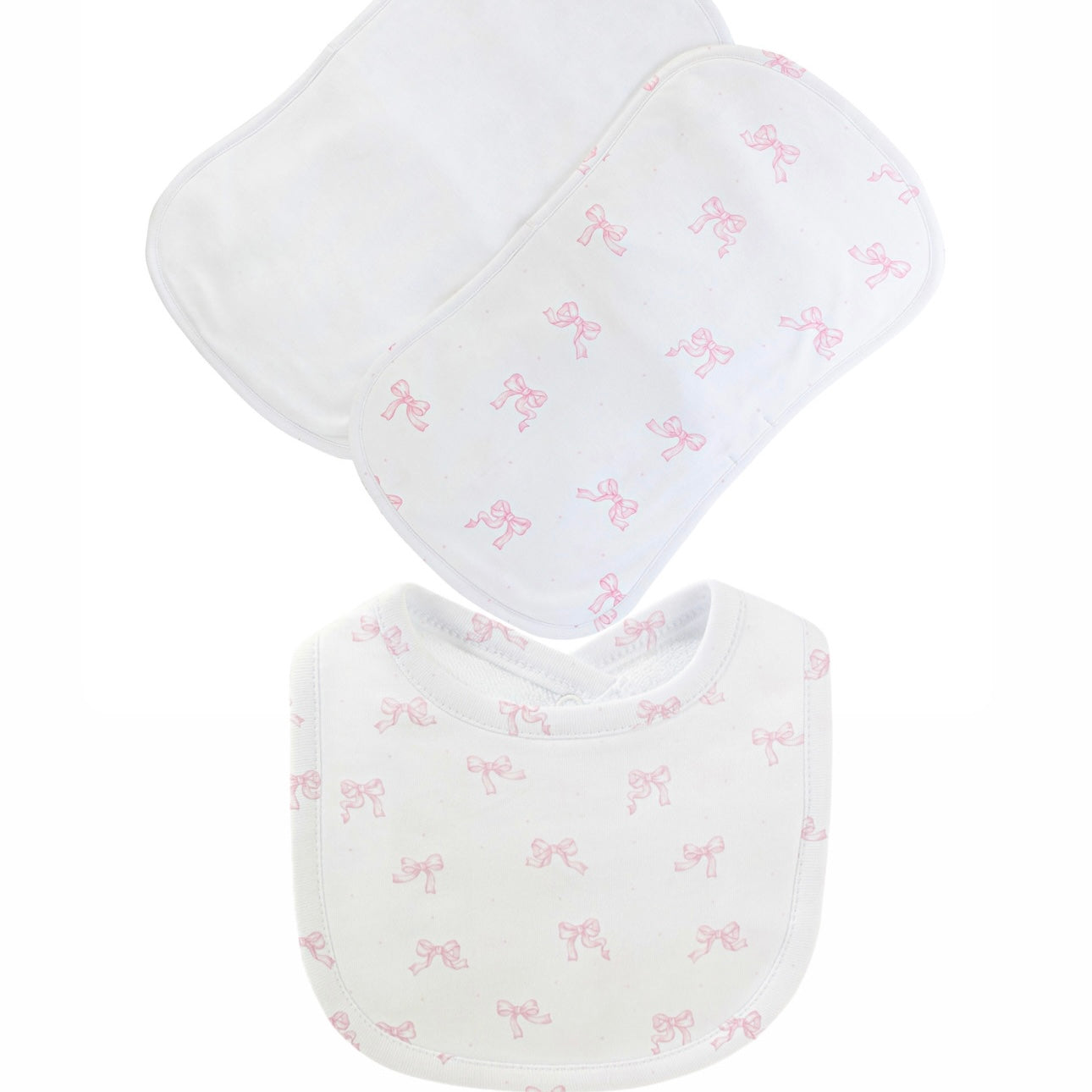 Burp cloths & bib algodón pima