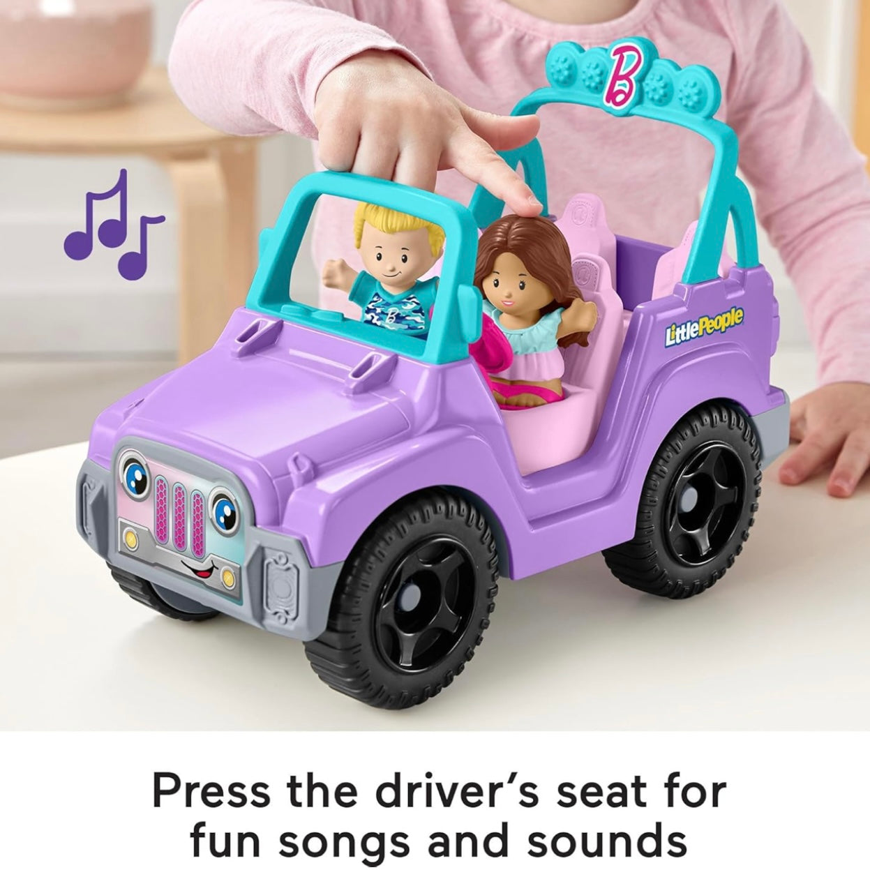 Carro little people barbie