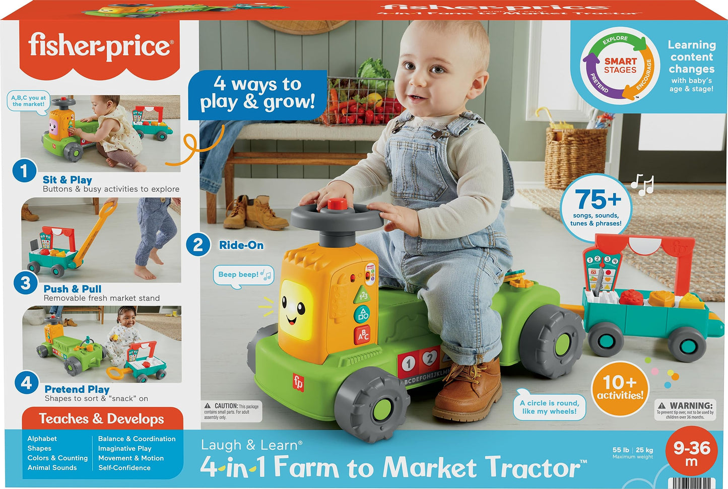 4 en 1 Farm to Market Tractor