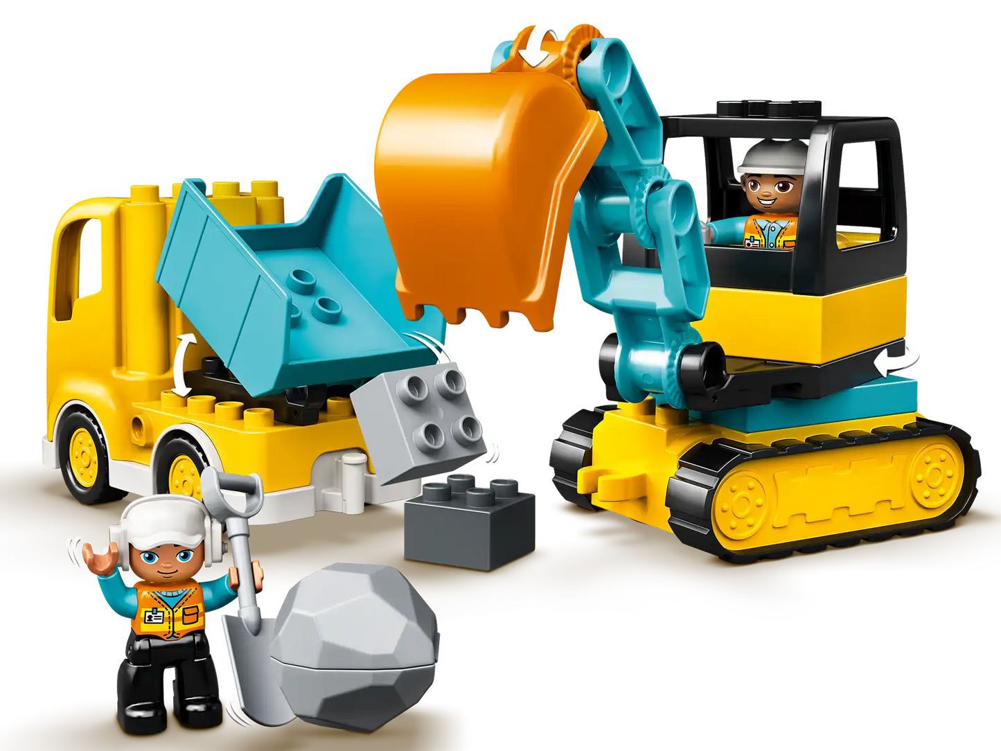 Truck & Tracked Excavator Lego