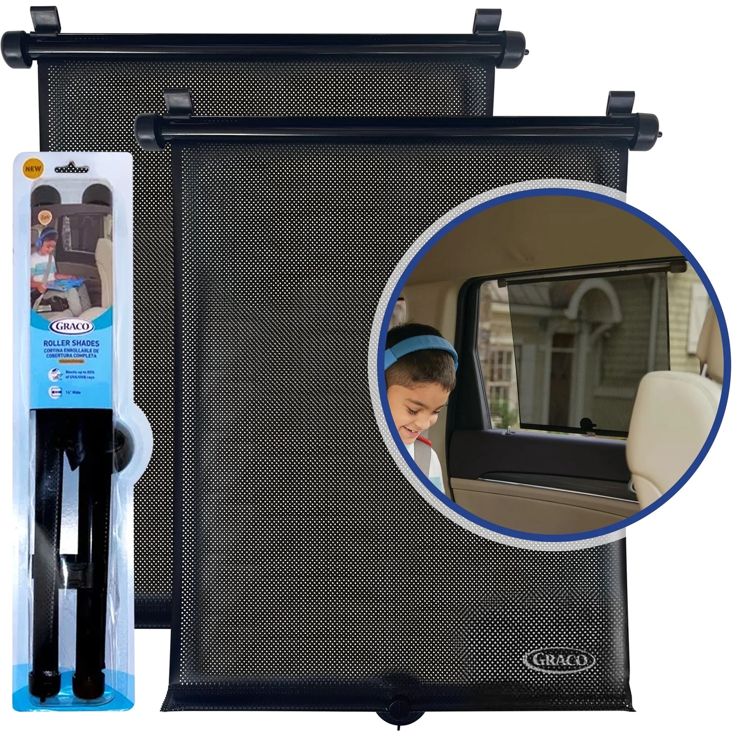Graco Roller Shades 14 wide