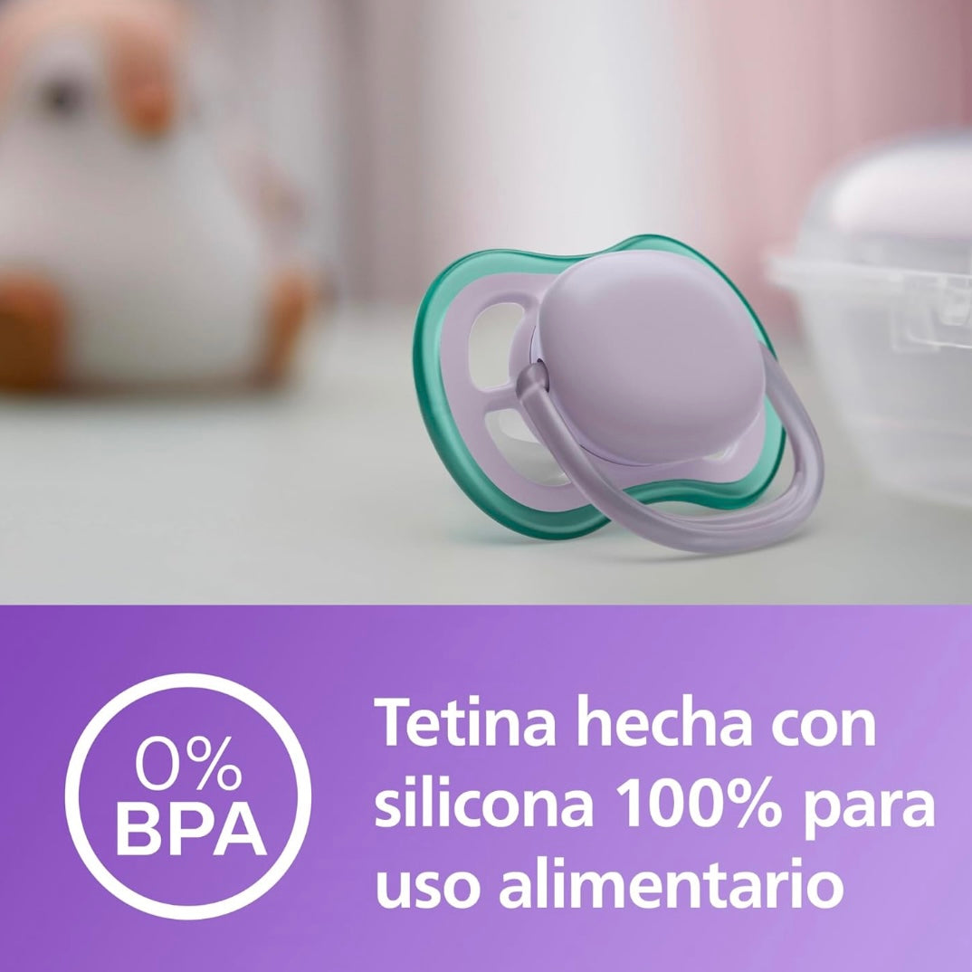 Set de 2 Chupetes ultra air