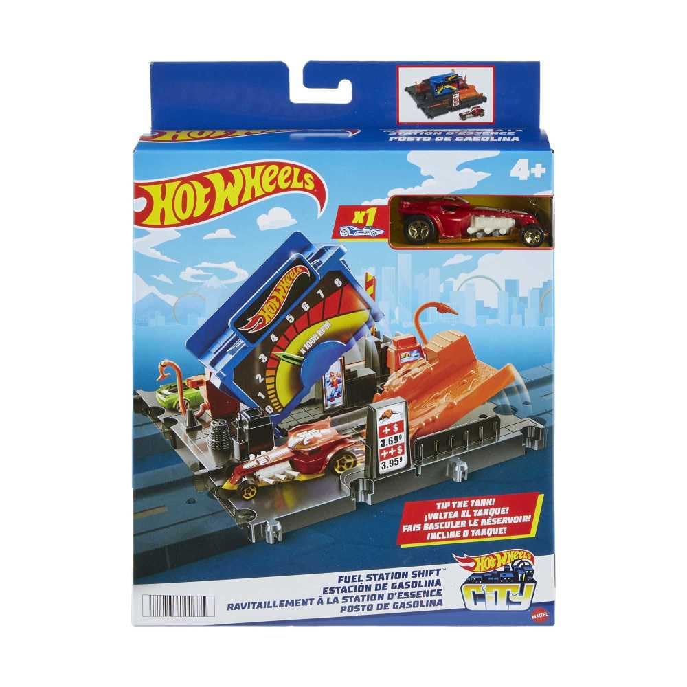 Hot wheels estacion de gasolina
