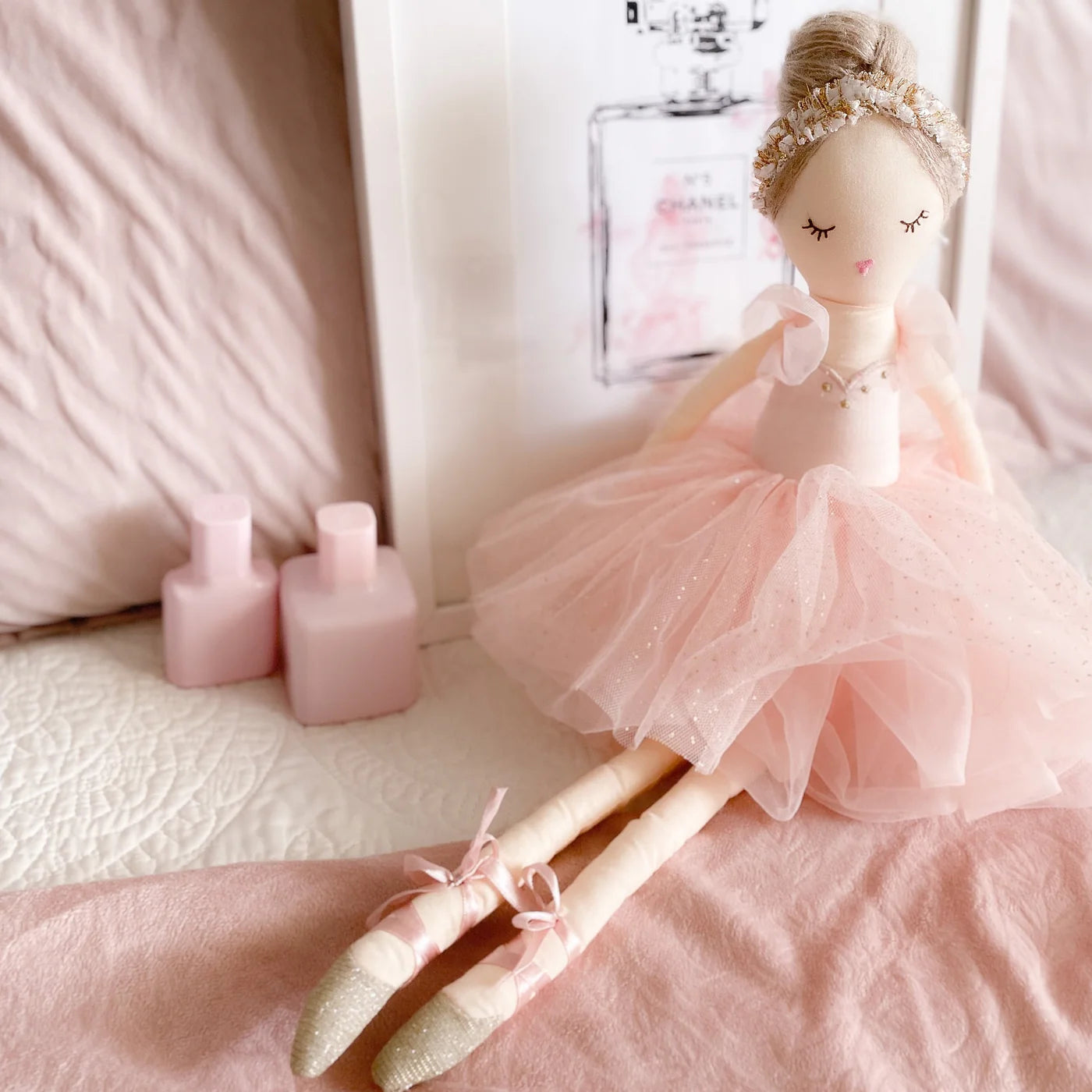 Belle ballerina pink
