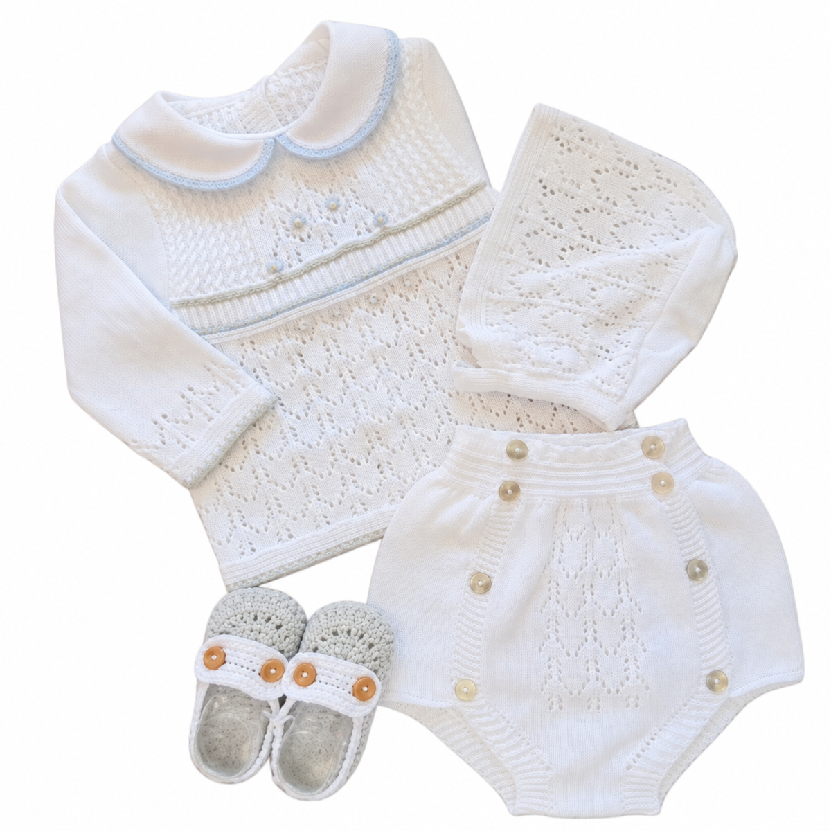 Set 4 pzs gris