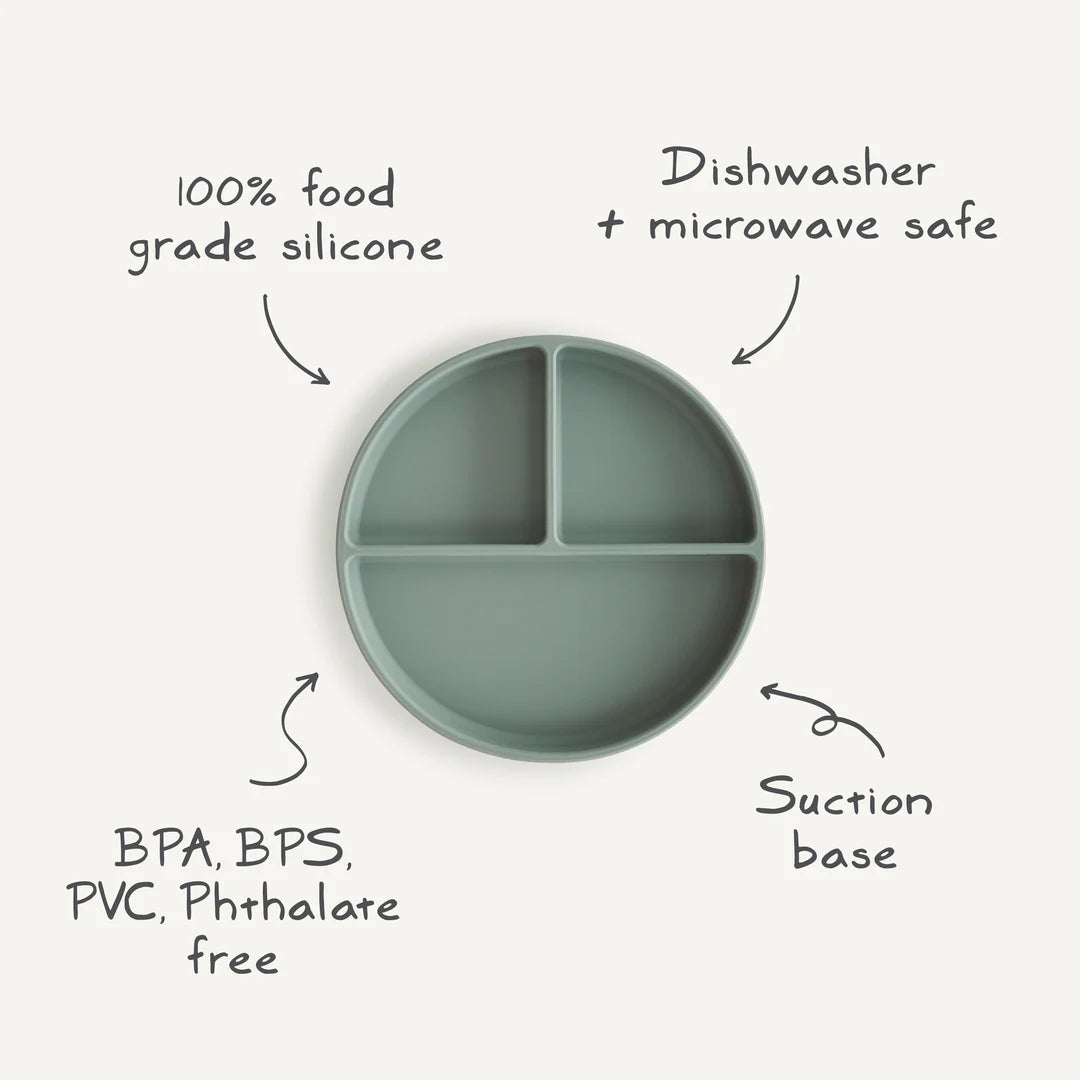 Silicone suction plate