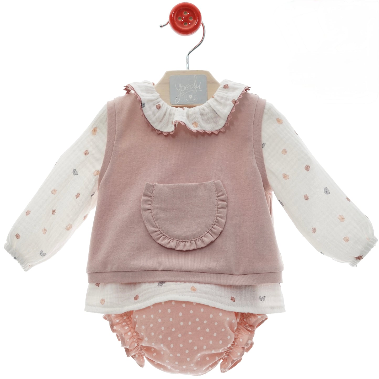 Conjunto con chaleco