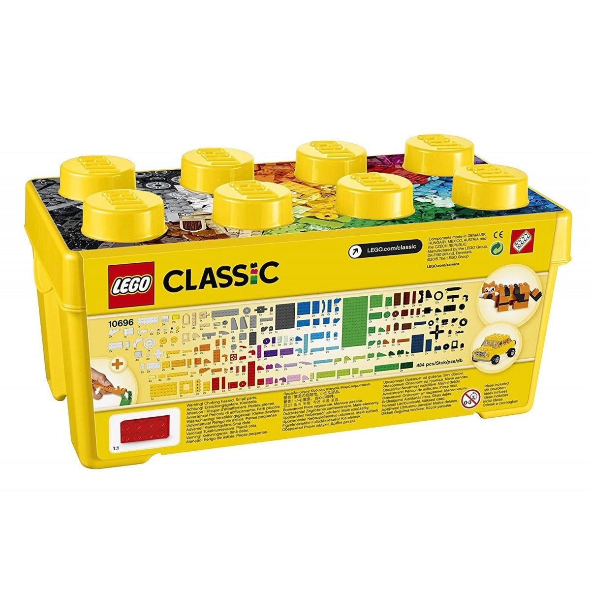 Lego caja de bloques