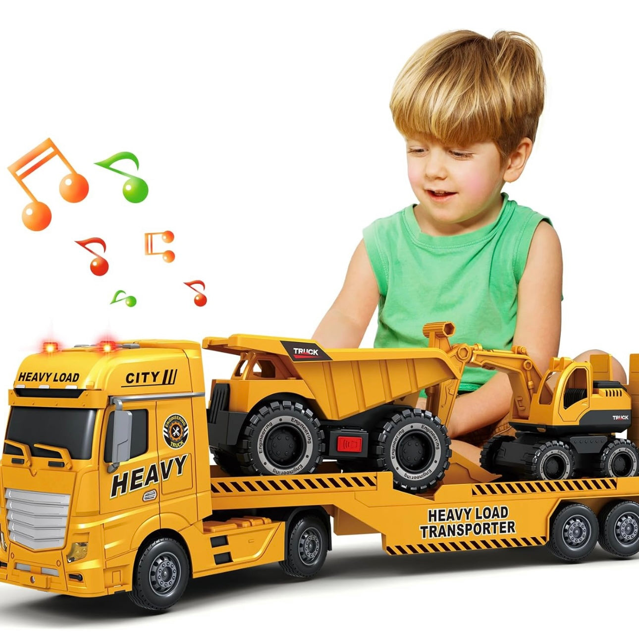 Heavy duty hauler con sonidos