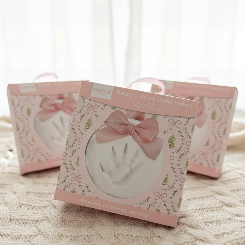 Baby’s print ornament