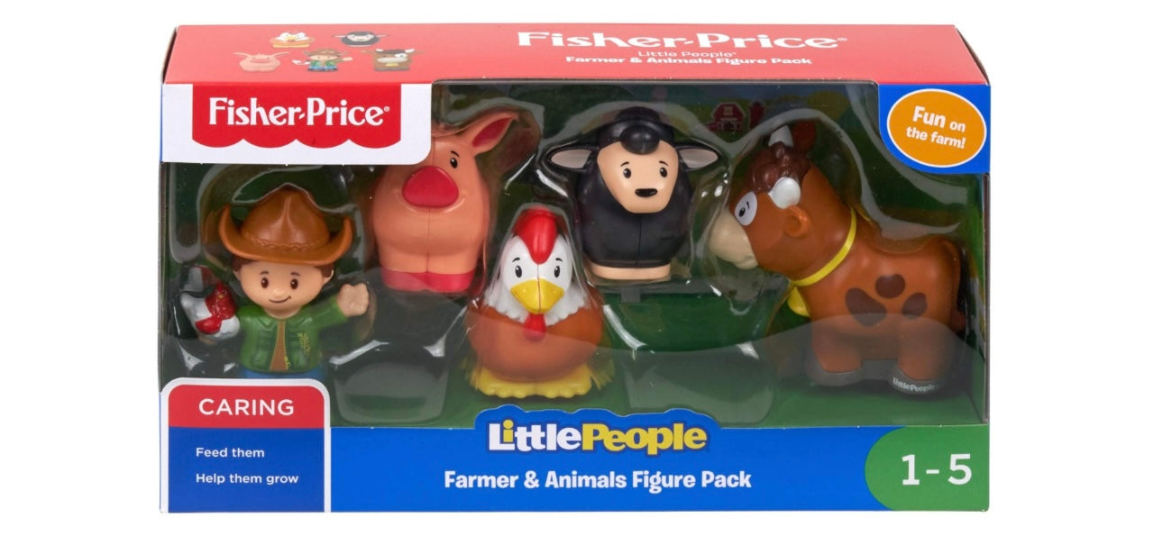 Farmer and Animals Figure Pack T