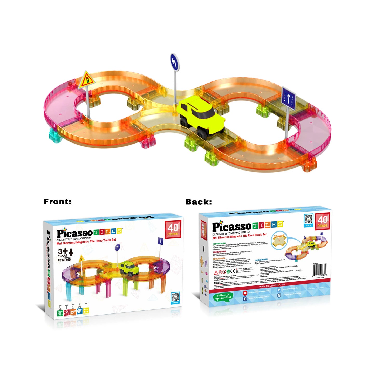 Magnetos picasso tiles 40 pcs