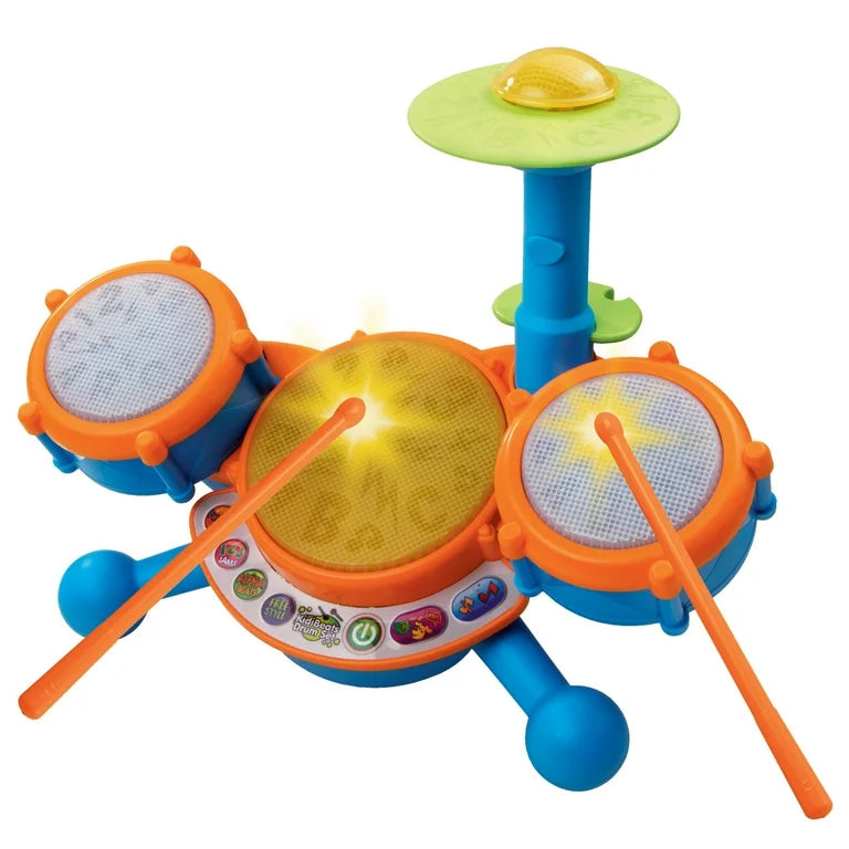Kidibeats drum set con luces y sonidos