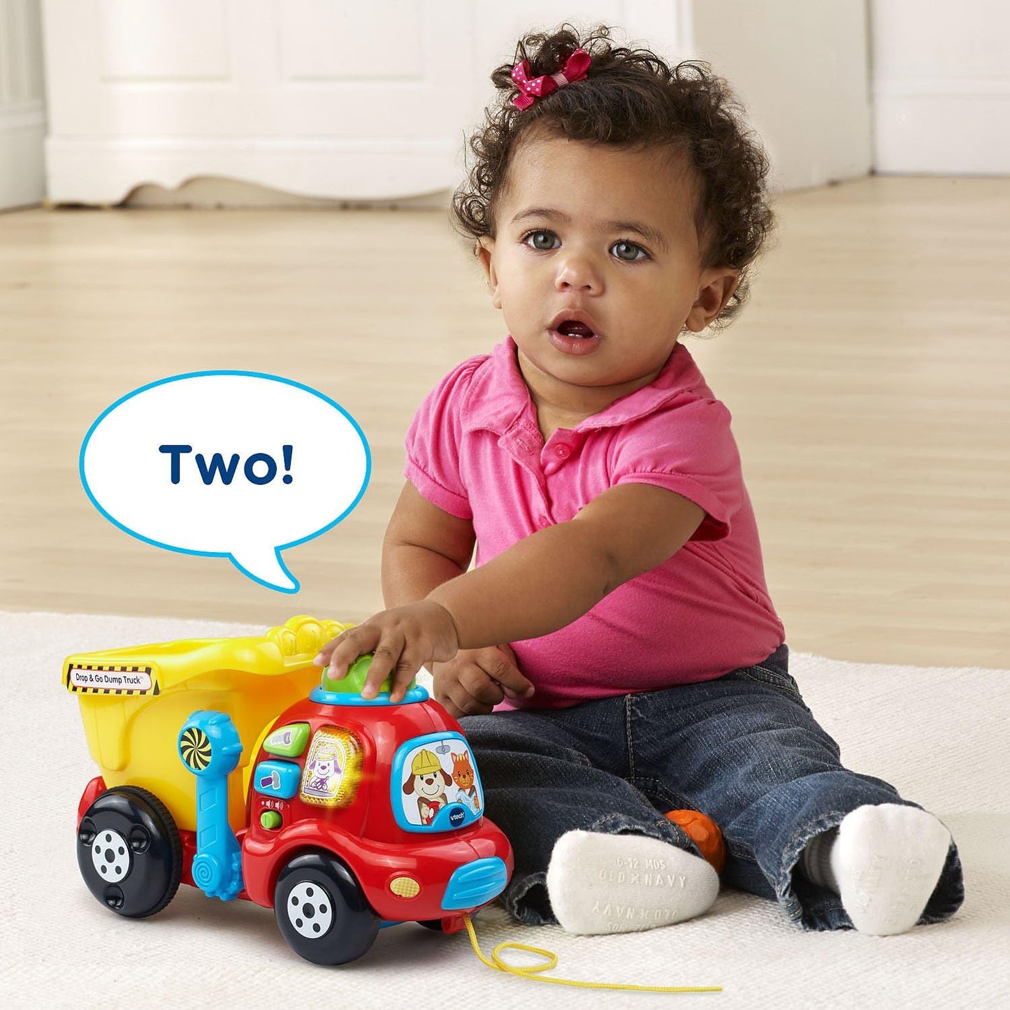 Drop and go dump truck con sonidos