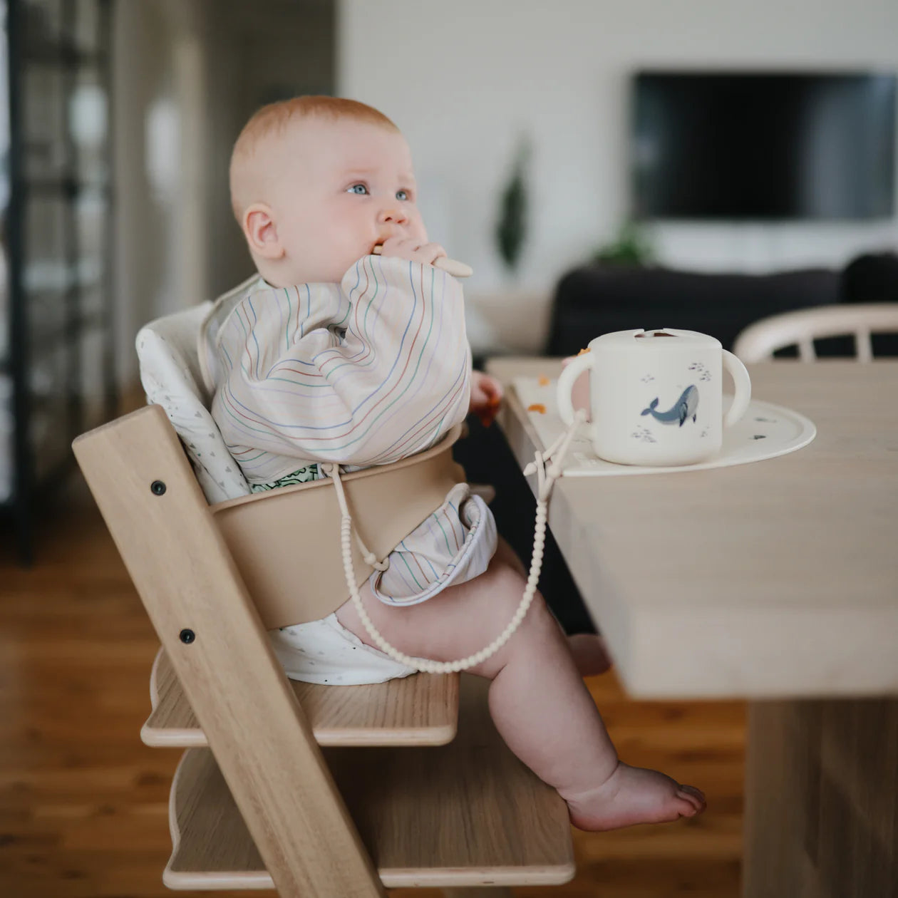 Adjudtable silicone straps